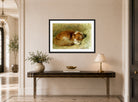 A Sleeping Cat (1898) by Henriette Ronner-Knip — hallway