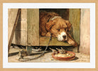 Dangerous Ground by Henriette Ronner-Knip — oak frame