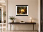 Kittens at Play — Among the Flowerpots by Henriette Ronner-Knip — hallway