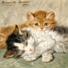 Sleepy Kittens (1900) by Henriette Ronner-Knip — unframed