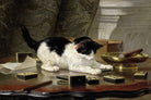 The Cat at Play by Henriette Ronner-Knip — unframed