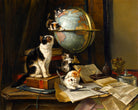 The Globetrotters by Henriette Ronner-Knip — unframed