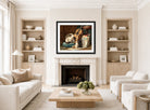 The Musicians by Henriette Ronner-Knip — living room roomset
