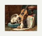 The Musicians by Henriette Ronner-Knip — rolled canvas