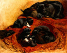 The Proud Mother by Henriette Ronner-Knip — unframed
