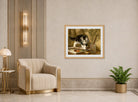The Young Artist by Henriette Ronner-Knip — art deco roomset