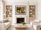 The Young Artist by Henriette Ronner-Knip — living room roomset