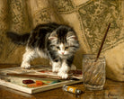 The Young Artist by Henriette Ronner-Knip — unframed