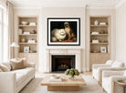 Two Friends by Henriette Ronner-Knip — living room roomset