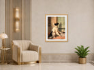 Waiting (1870) by Henriette Ronner-Knip — art deco roomset
