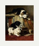 Watching the Prey by Henriette Ronner-Knip — rolled canvas