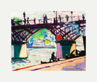 Pont des Arts by Henry Lyman Saÿen, on rolled canvas