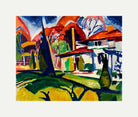Newmans House by Henry Lyman Saÿen, on rolled canvas