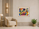 Garden by Henry Lyman Saÿen, in an Art Deco interior