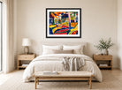 Garden by Henry Lyman Saÿen, above a bed