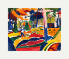 Garden by Henry Lyman Saÿen, on rolled canvas