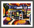 Décor Slav by Henry Lyman Saÿen, in a dark grey frame