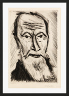 Hermann Max Pechstein Print, Ein Friese (1922) in a black frame