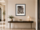 Hermann Max Pechstein Print, Russian Ballet (1912) displayed above a console table