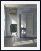 Wilhelm Hammershoi Fine Art Print, Interior With Easel