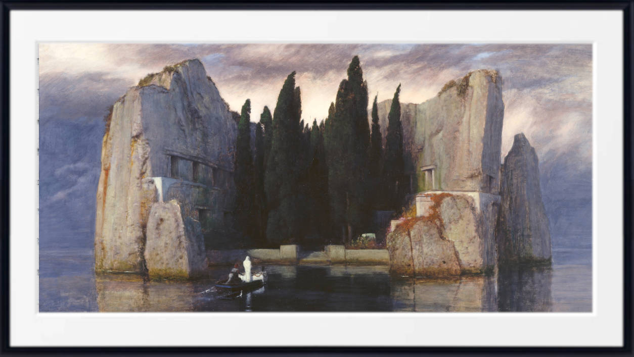 Isle of The Dead, Arnold Bocklin Fine Art Print