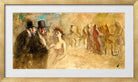 Jean-Louis Forain, After the Dance — gold frame