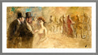 Jean-Louis Forain, After the Dance — light grey frame