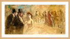 Jean-Louis Forain, After the Dance — oak frame