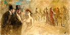Jean-Louis Forain, After the Dance — unframed