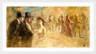 Jean-Louis Forain, After the Dance — white frame