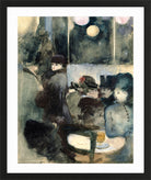 Jean-Louis Forain, Au café — black frame