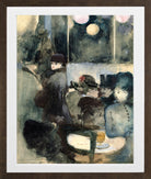 Jean-Louis Forain, Au café — brown frame