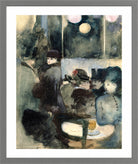 Jean-Louis Forain, Au café — light grey frame