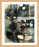 Jean-Louis Forain, Au café — oak frame
