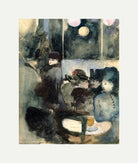 Jean-Louis Forain, Au café — rolled canvas