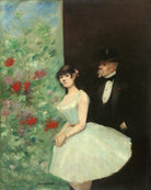 Jean-Louis Forain, Behind the Scenes (circa 1880) — unframed