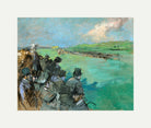 Jean-Louis Forain, Champ de courses (circa 1895–1900) — rolled canvas