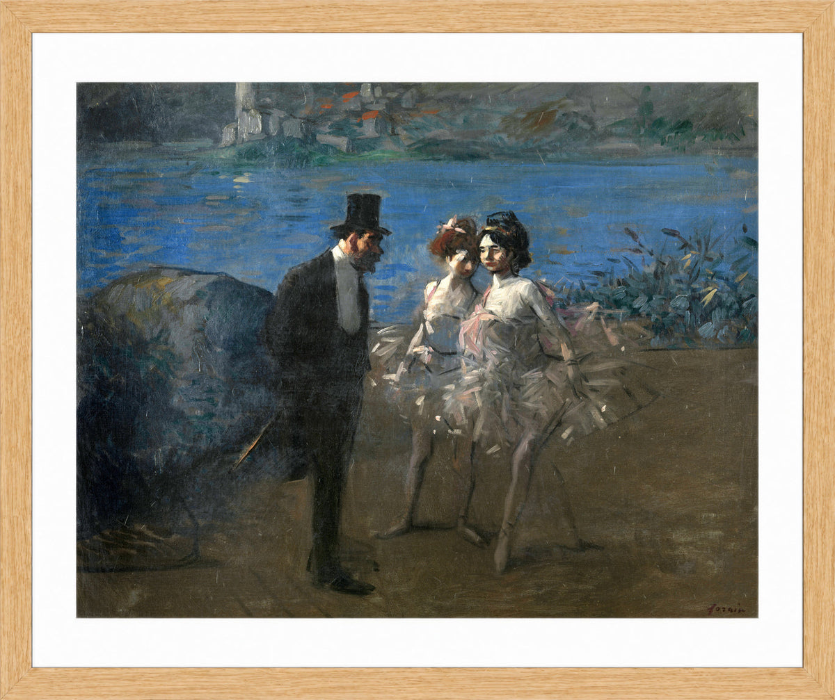 Jean-Louis Forain, Dancers — oak frame