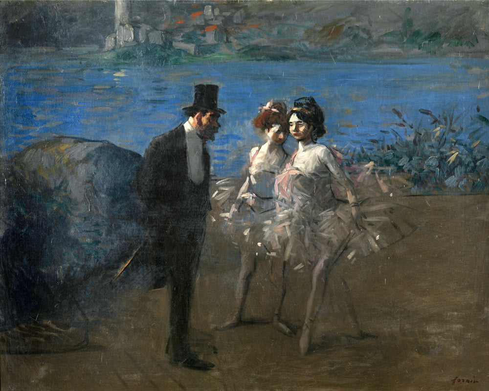 Jean-Louis Forain, Dancers — unframed