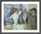Jean-Louis Forain, Dans les coulisses — dark grey frame