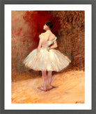 Jean-Louis Forain, Danseuse debout — dark grey frame