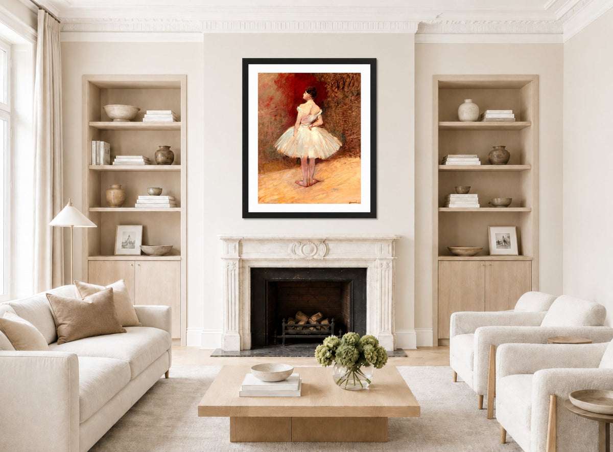 Jean-Louis Forain, Danseuse debout — living room roomset