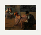 Jean-Louis Forain, Danseuse et admirateur derrière la scène (1903) — rolled canvas