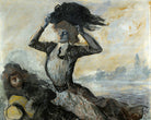 Jean-Louis Forain, Départ, le coup de vent (1900) — unframed