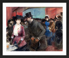 Jean-Louis Forain, Folies Bergère (1882) — black frame