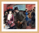 Jean-Louis Forain, Folies Bergère (1882) — oak frame