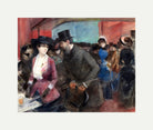 Jean-Louis Forain, Folies Bergère (1882) — rolled canvas