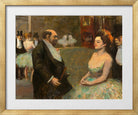 Jean-Louis Forain, In the Wings (1899) — gold frame