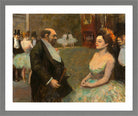 Jean-Louis Forain, In the Wings (1899) — light grey frame