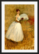 Jean-Louis Forain, Isa Tyde, La belle Irlandaise (circa 1890) — black frame